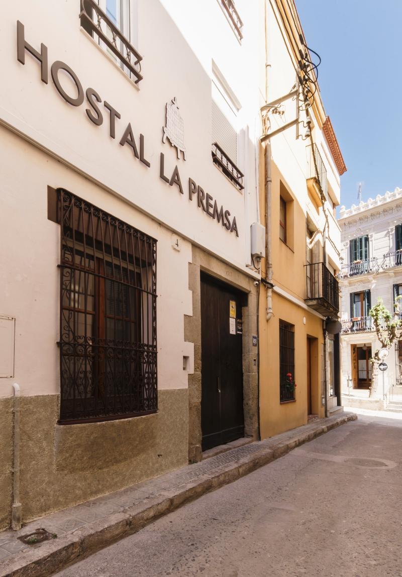 La Premsa Hotel Arenys de Mar Luaran gambar